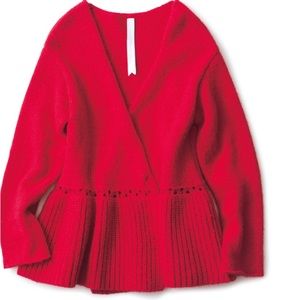 Merlette Seward Cardigan S Red